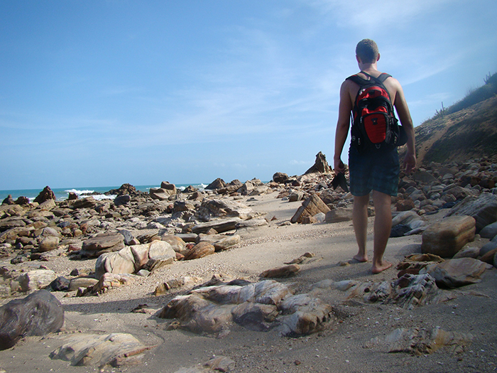 A caminho da Pedra Furada