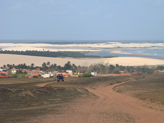 Chegando em Jericoacoara