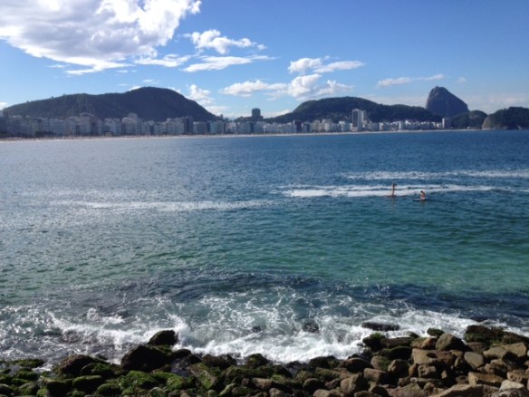 Vista do Forte de Copacabana