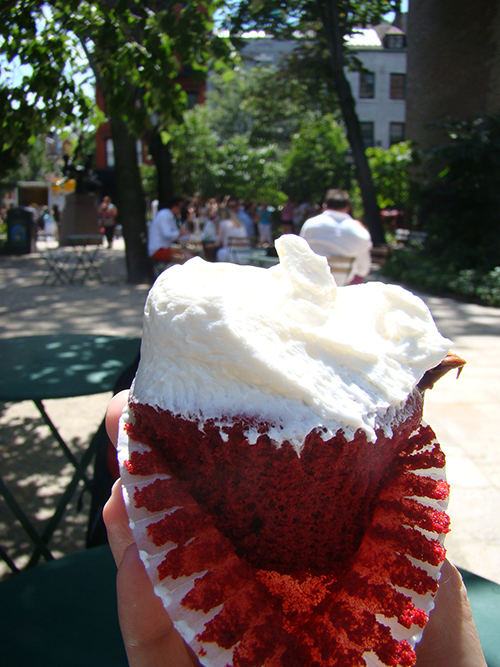 Cupcake de vanila... Hum...