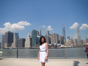 Na estação da barca em Dumbo