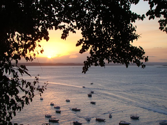 Pôr do sol Toca do Morcego