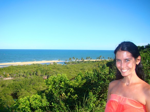 No Quadrado de Trancoso admirando as suas praias lá longe