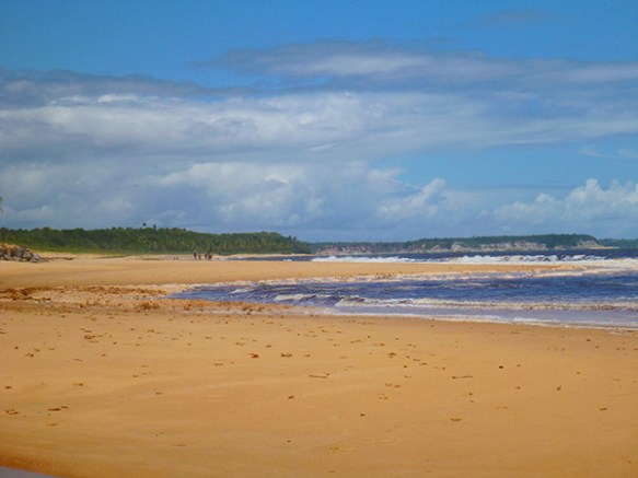 Olhando em direção a Praia de Satu